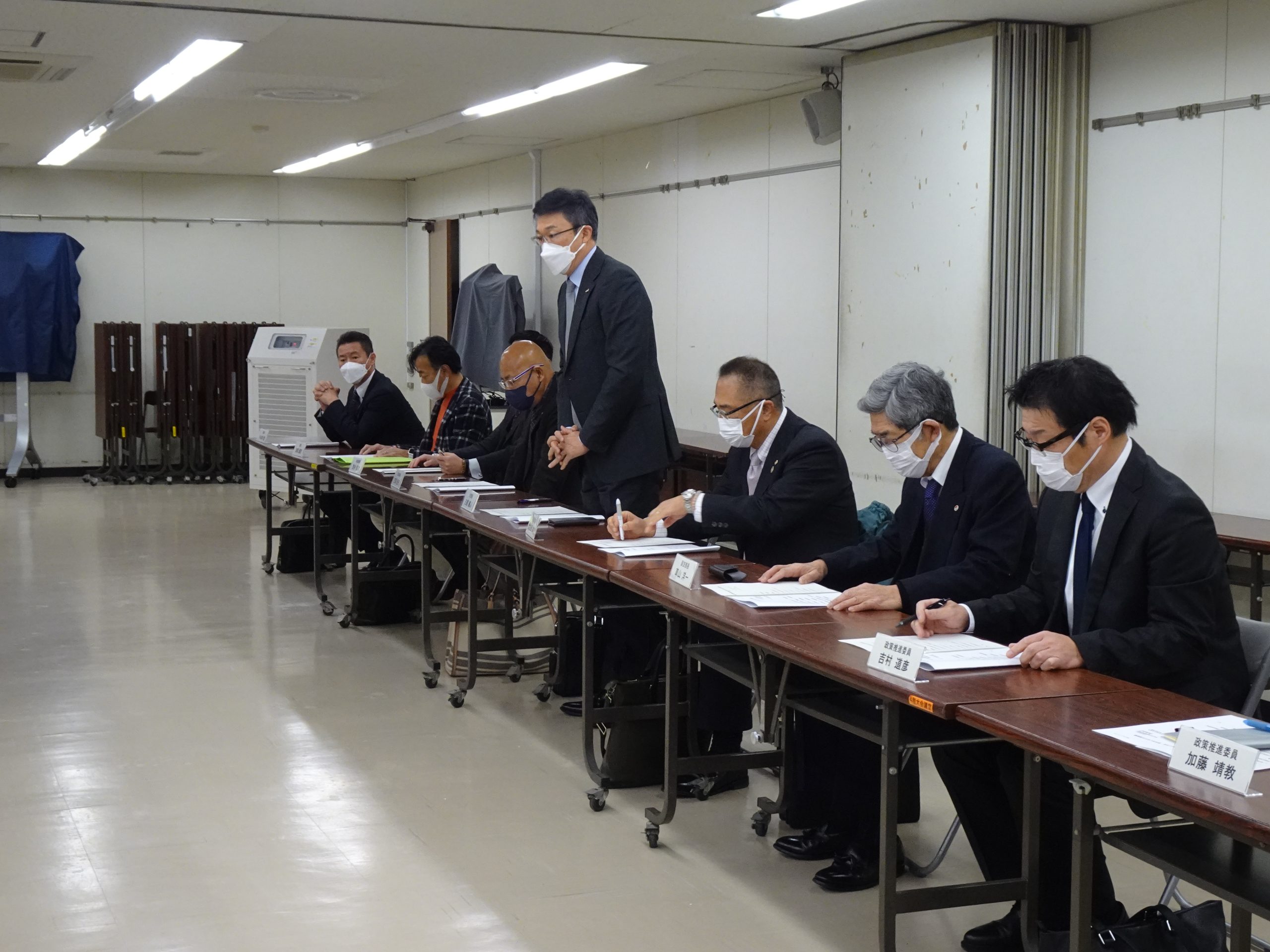 【県央地区連盟】令和4年度 厚木市との意見交換会