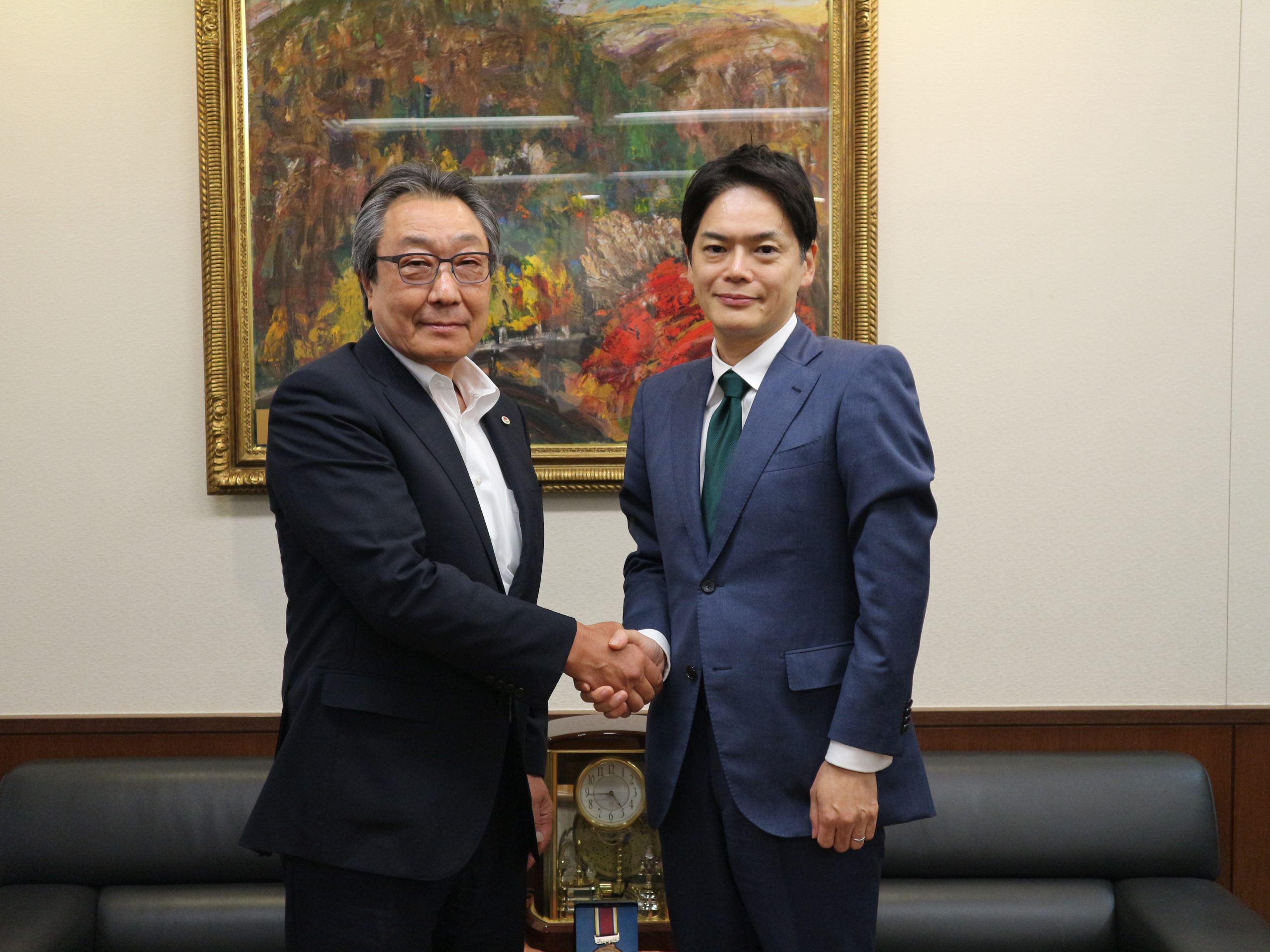 山中横浜市長が本連盟を表敬訪問