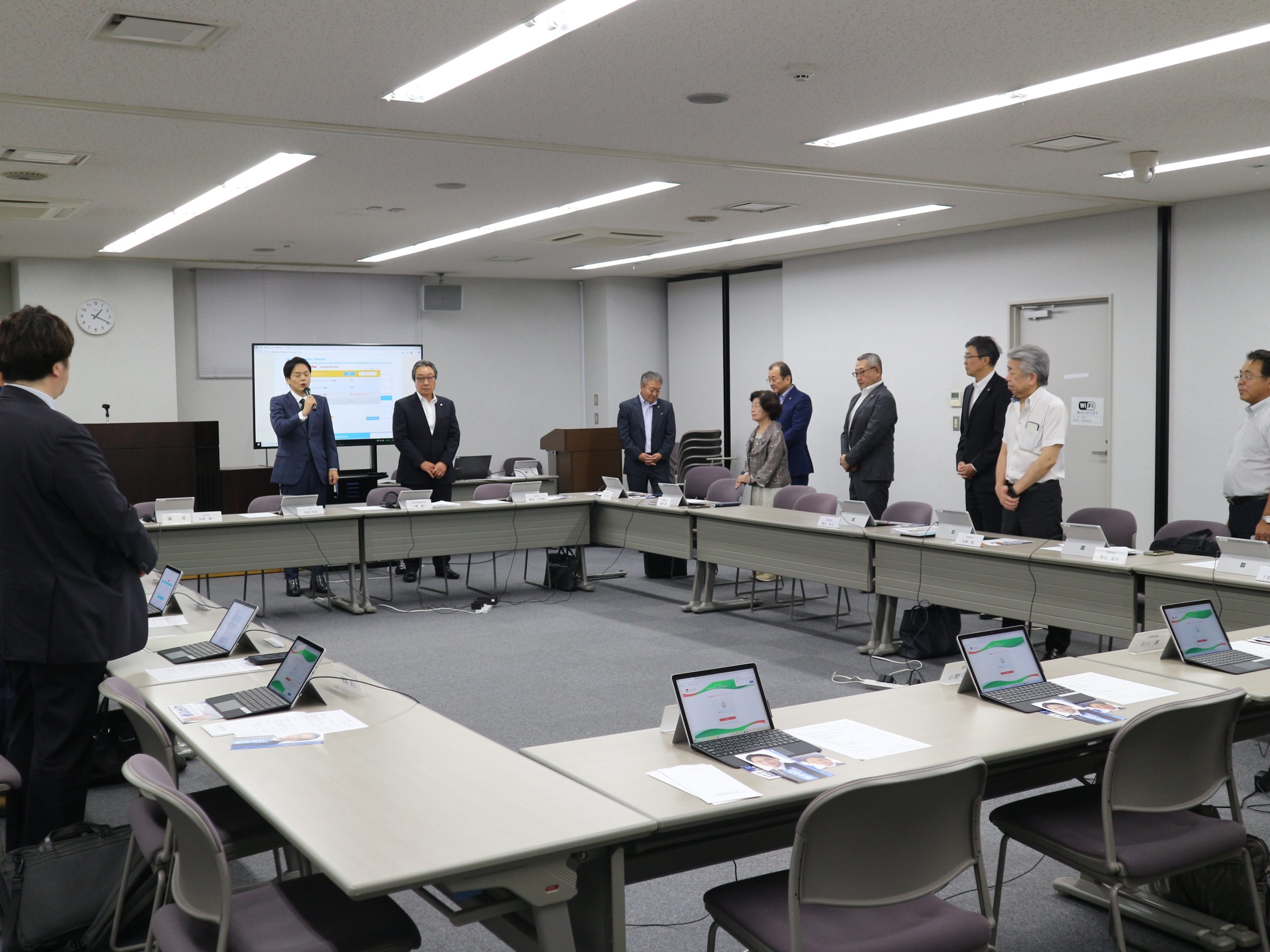 山中横浜市長が本連盟を表敬訪問