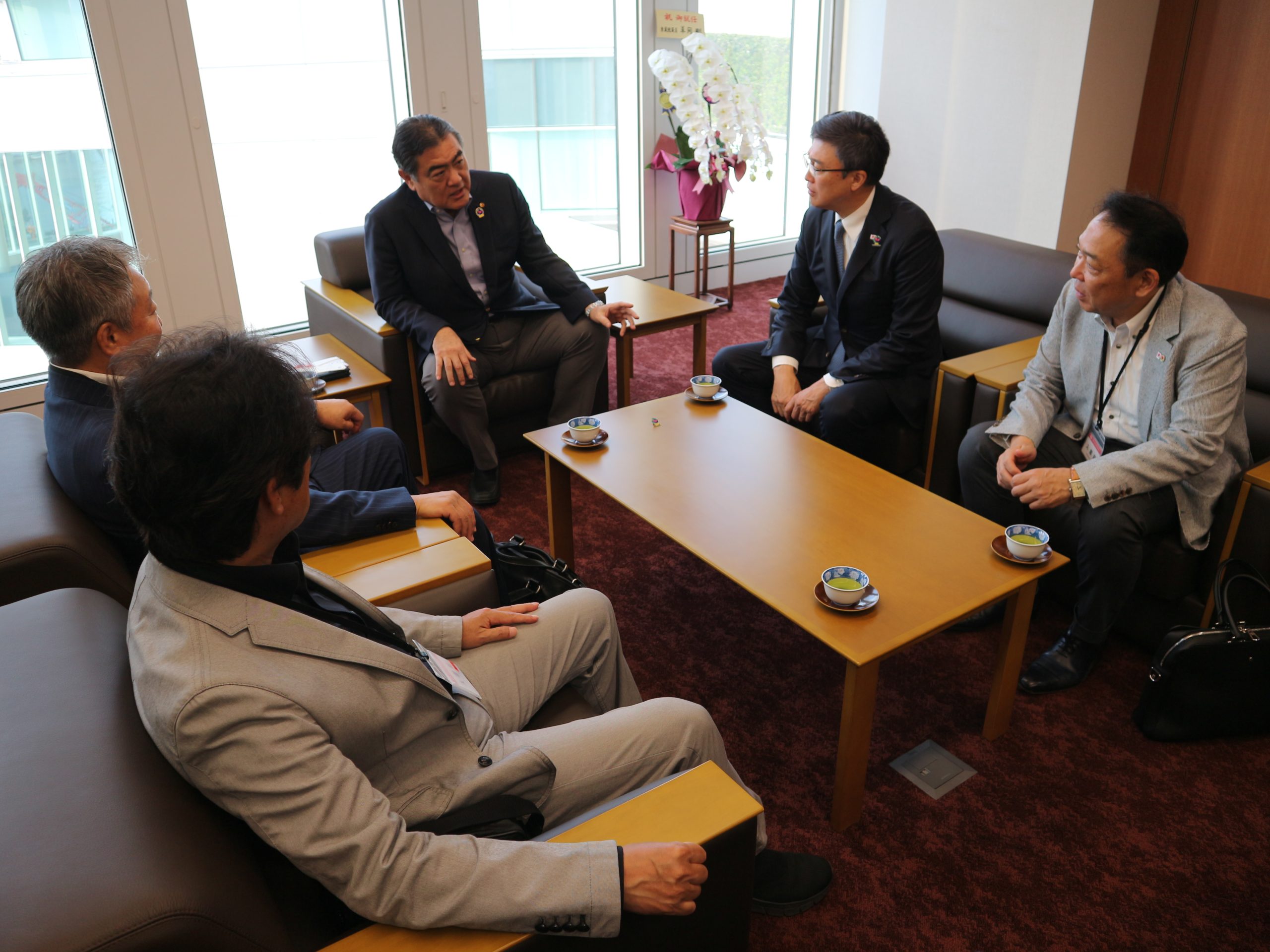 【横浜市】横浜市会議長を表敬訪問しました